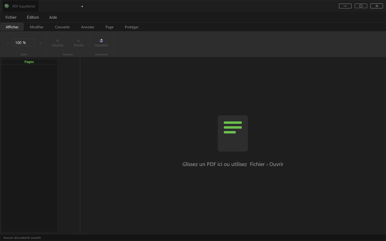 Capture d'écran de PDF-Equilibrist